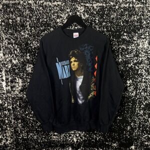 Vintage Richard Marx 1990 Tour Black Crewneck Size XL